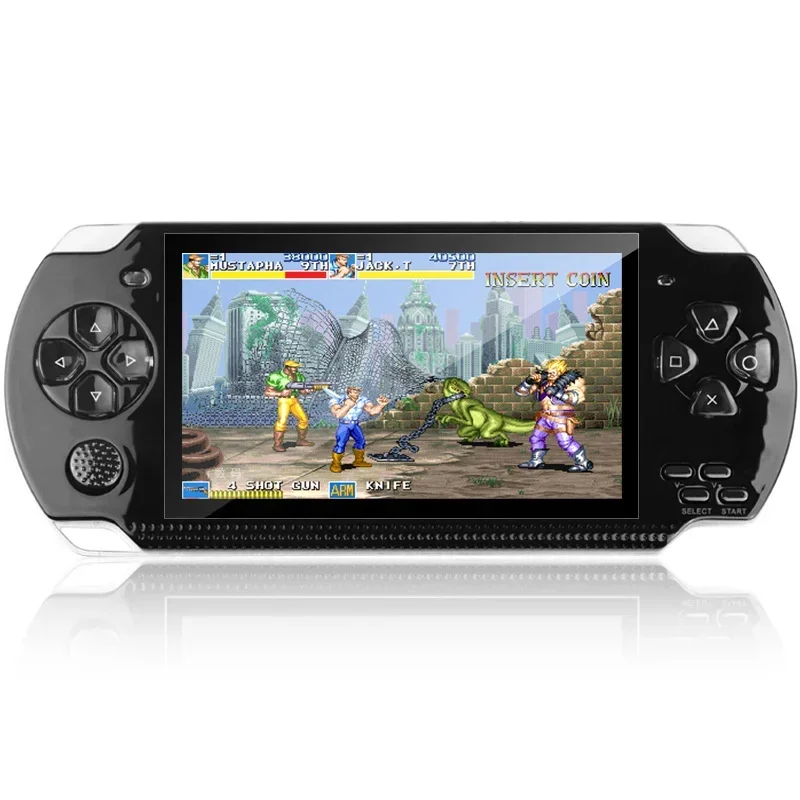 

Детский игровой автомат HD, 4,3 дюйма, цветной экран, портативные игровые консоли, головоломка, подарок, игрушка, 8 Гб памяти, динамик, камера, электронная книга, MP3, 4 игрока