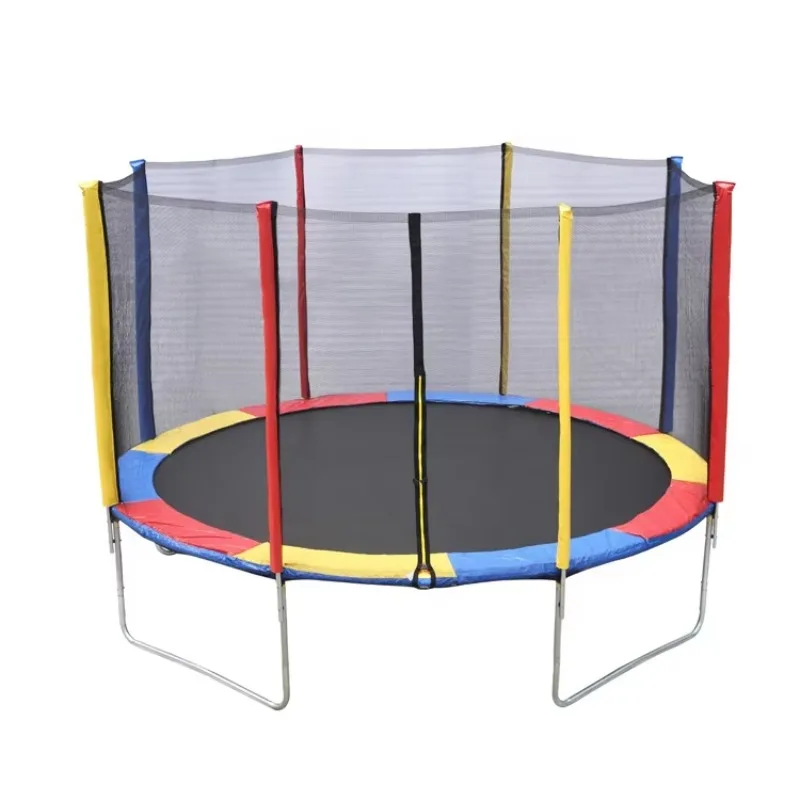 

10FT Cheap Adult Trampoline Price Bounce Toddler Trampoline with Enclosure for Sale New