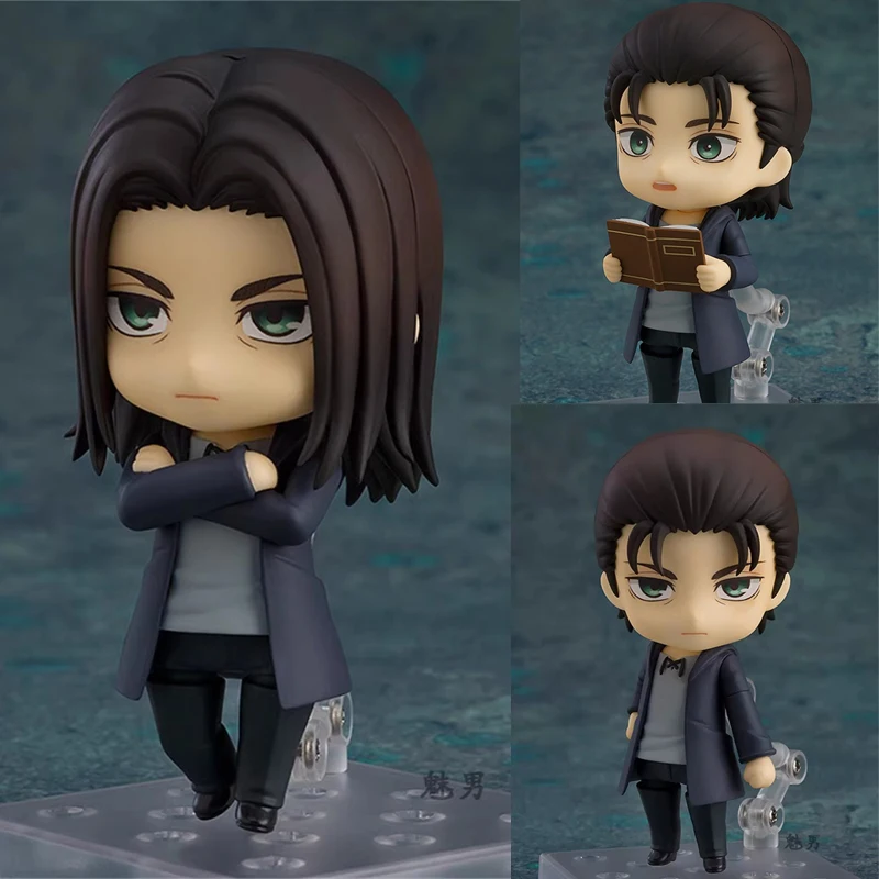 Attack On Titan Animation Comics Peripheral Toys Eren Jaeger Levi Mikasa Anime Action Movable Model Nendoroid Figures Collection