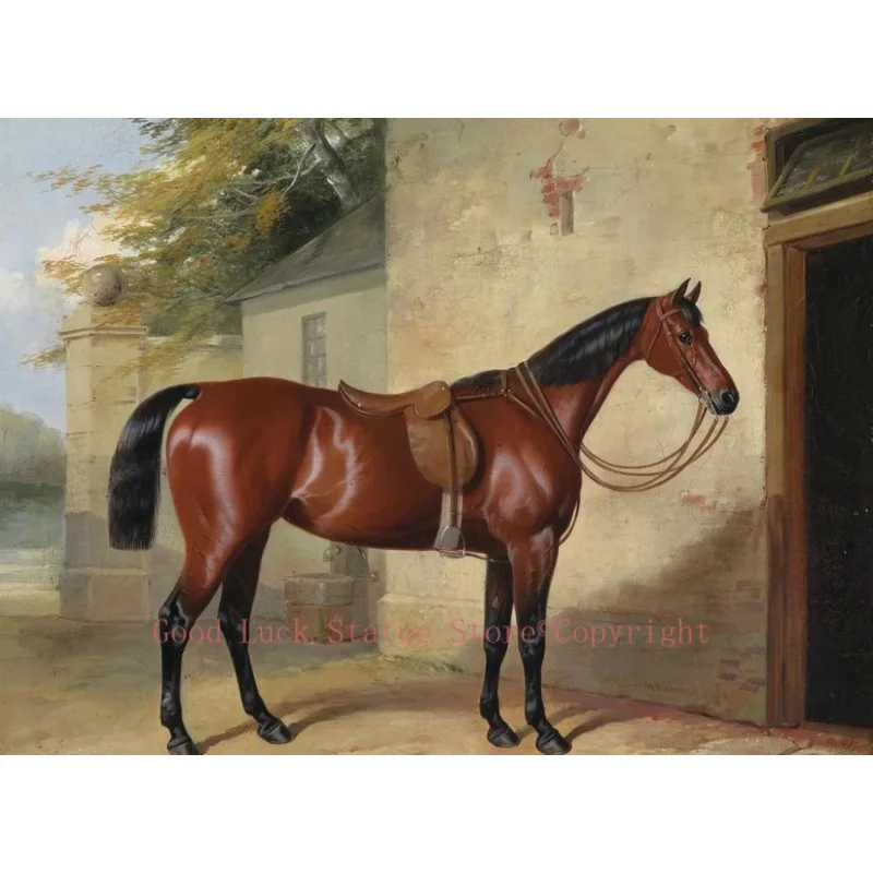 

wholesale painting # TOP animal ART # HORSE ART print canvas oil painting-- free shipping cost 36" inch