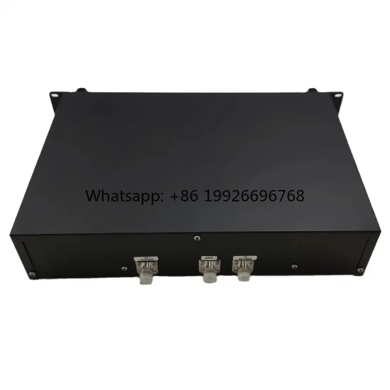 Customized 2RU Case 800-870MHz 100W Duplexer with High Isolation