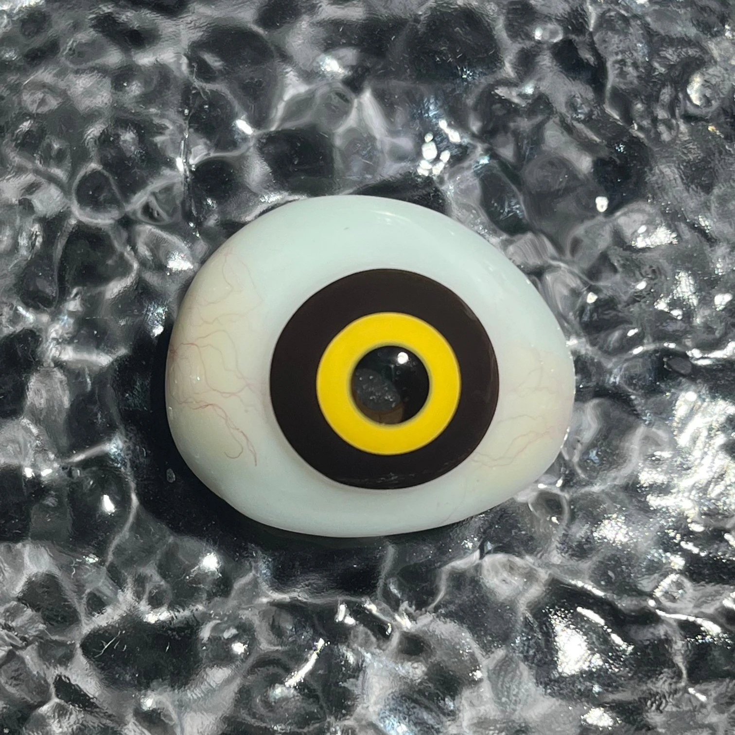 1pair Kyuusaku Yumeno Cosplay Yellow Color Contact Lenses Halloween Joker Circle Lens Фото №5