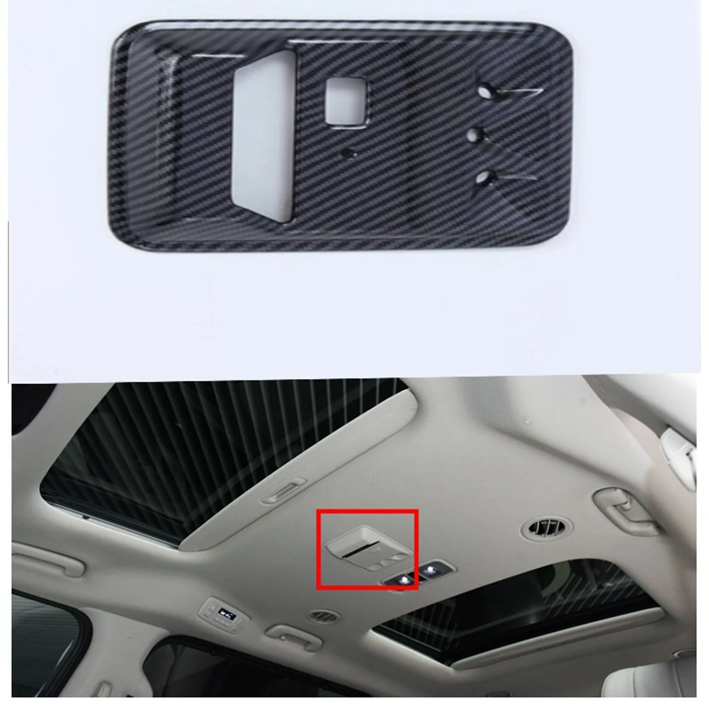 Car Roof Light Frame Second Row Reading Lamp Shade Modified Accessories for Kia Carnival KA4 2020-2022