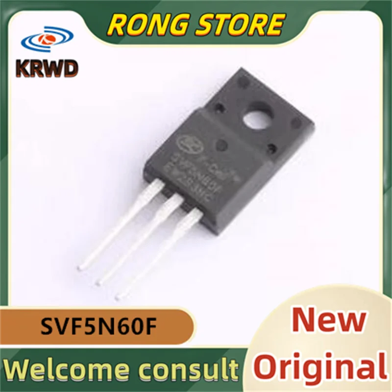 50pcs SVF5N60F  New and Original SVF5N60F TO-220 5A 600V