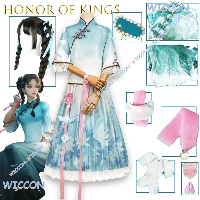 

[w этой] Honor Of Kings Xi Shi Косплей Костюм Эпоха Республики Платье Выпускной наряд Аниме Девушка Ролевые игры Полная конвенция Вечеринка Ха