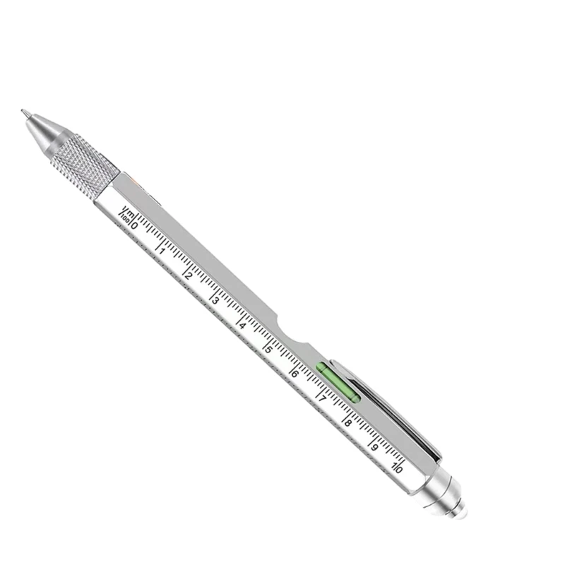 9 in 1 Multifunctional Ballpoint Pen Gifts for Men, 9 in 1 Multi Tool Pen Gadget