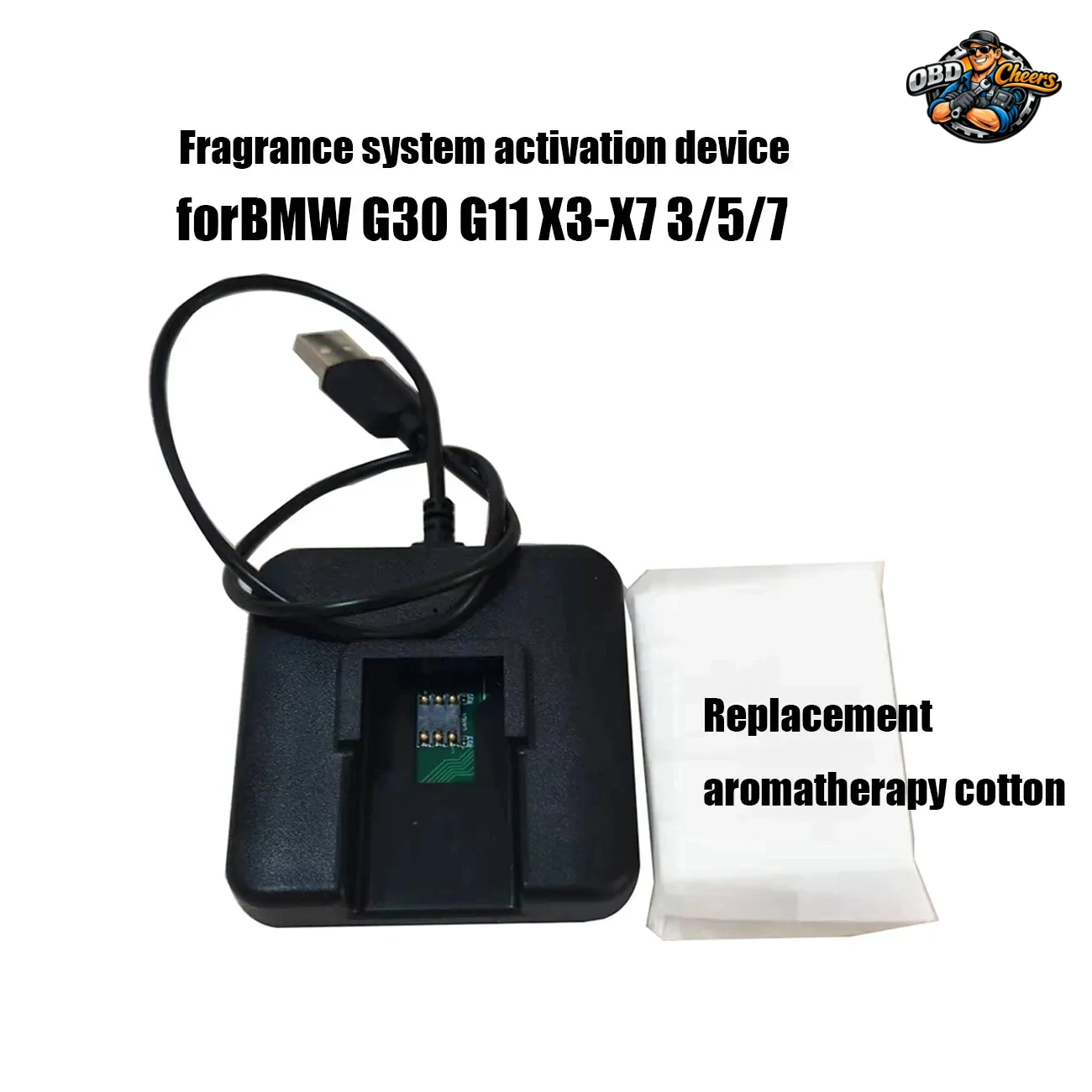 

Ambient Air Fragrance Fresher Resetter for BMW G30 G11 X3-X7 3/5/7 Series Plug and Play One Second Activation