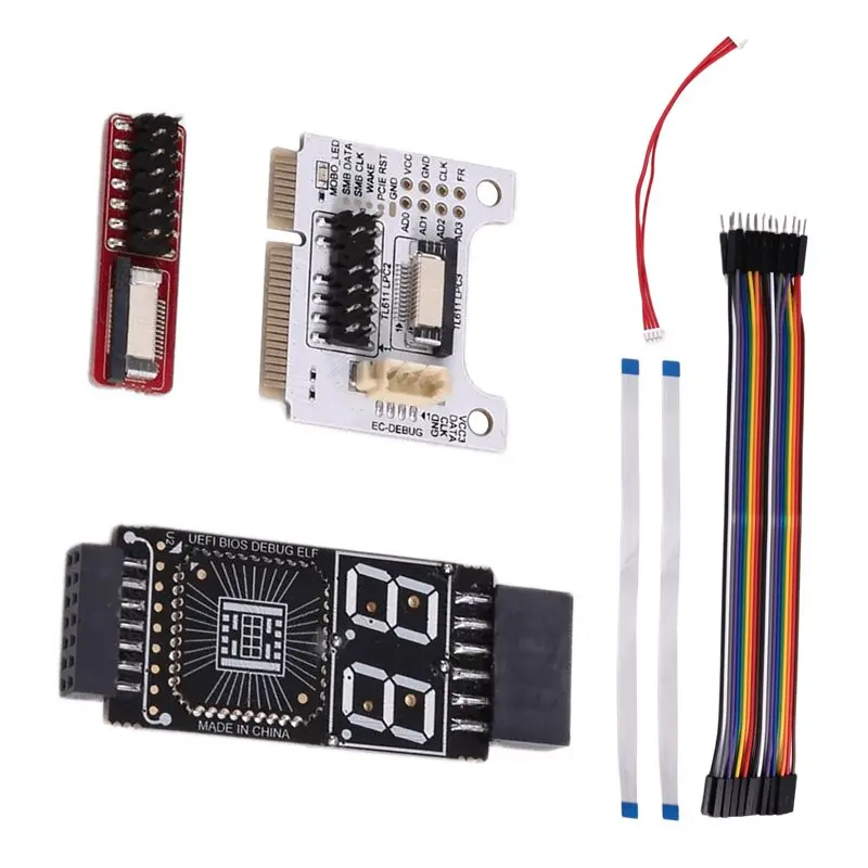 Reliable-PCIE LPC Port TL631 Mini Motherboard Diagnostic Card TL611 Laptop Analyzer Adapter PC Computer Debugging Card Kit,PCIE