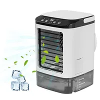 Portable air conditioner 3-speed Mini Air Conditioning 900ml Water Tank Air Cooler with 7-color Night Light For Office Bedroom