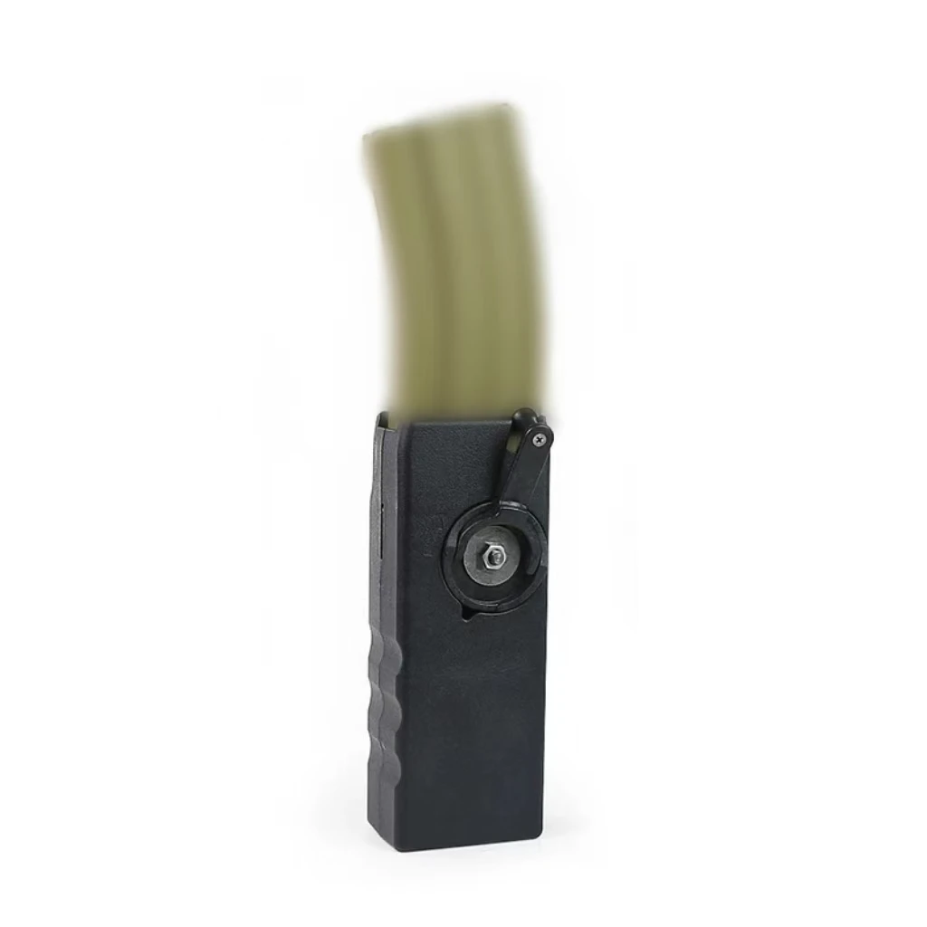 Hand Operated BB Speed Loader - Quick-Fill 6mm Balls Loader with Storage Pouch for Outdoor Shooting Game Accessories