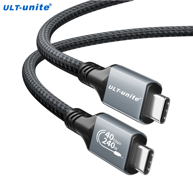 USB4-kabel, 240W, voor snel opladen, 8K-video, 40/80 Gbps, geschikt voor Xbox, oplaadbare batterij, Type-C-kabel voor Xbox Series X/S-controller.