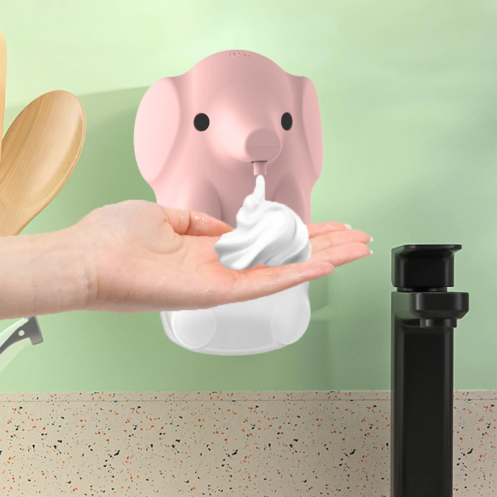 

Sensing Hand Soap Machine Soap Dispenser Dishwasher Automatic Sensor Wall Mounted Elephant Cartoon Home Bathroom Quick Dispenser