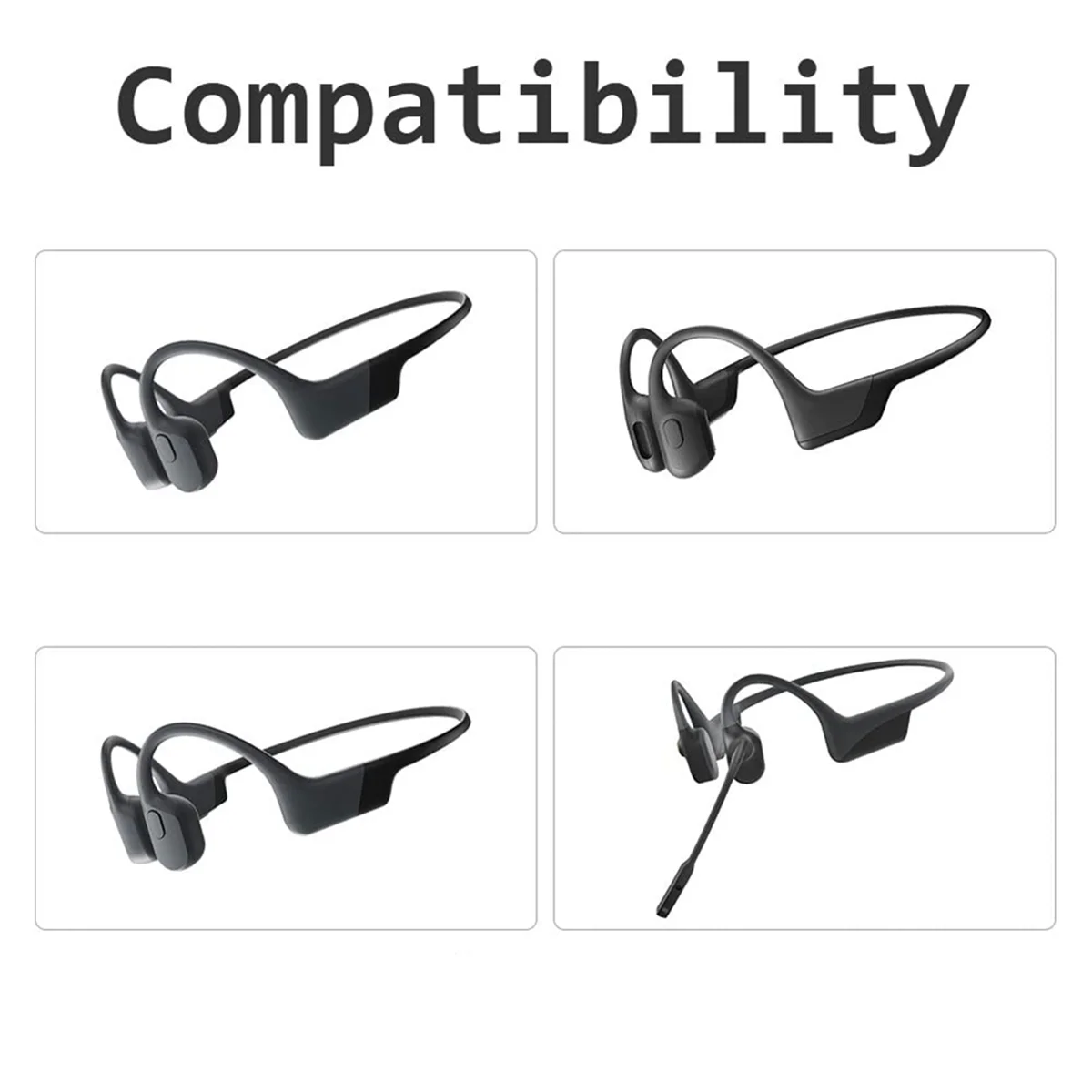 สายชาร์จ3.3Ft สำหรับที่ชาร์จหูฟัง aeropex AS800/openrun pro/ openrun/openrun/openrun