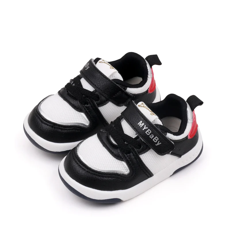 Baby Boys Girls Mesh Toddler Shoes Autumn Baby Soft Bottom Non-slip Casual Board Shoes