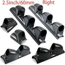60MM Universal Auto Modified Instrument Right Hand Drive Meter Rack, Car Gauge Holder for 2.5-Inch Single/Double /Triple