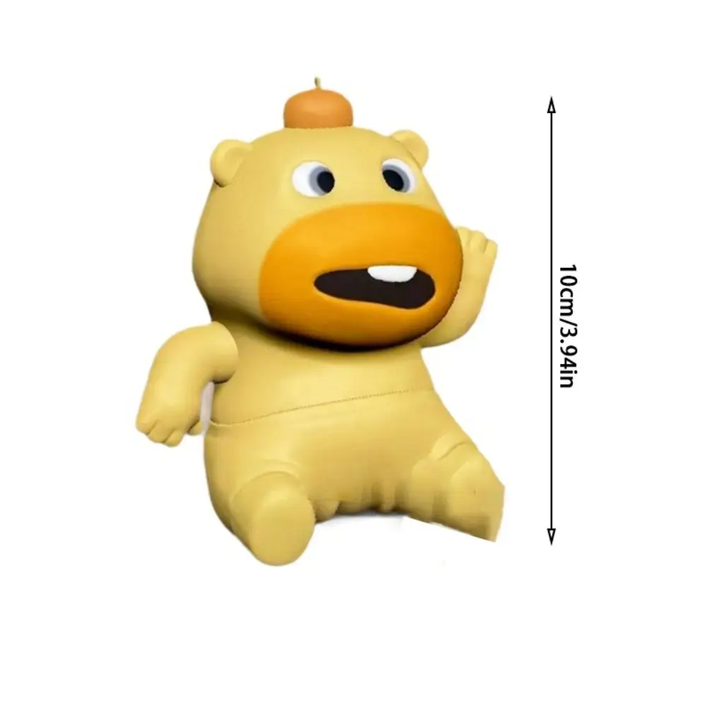 Nuovo cartone animato Capybara Lulu Wind-up Regalo antistress Capybara Bambole Bagno da bagno in plastica