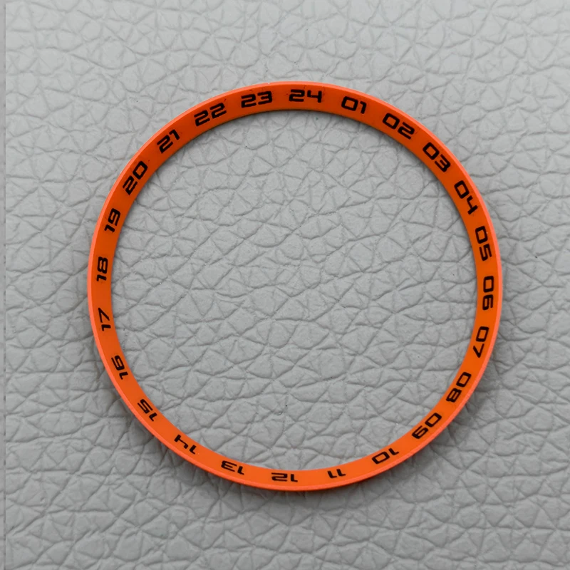 Mod 30.5mm Chapter Ring Fit for SKX007 SKX009 SRPD Watch Cases Plasticsr Inner Ring NH35 NH36 Watch Case Ring Refit Parts