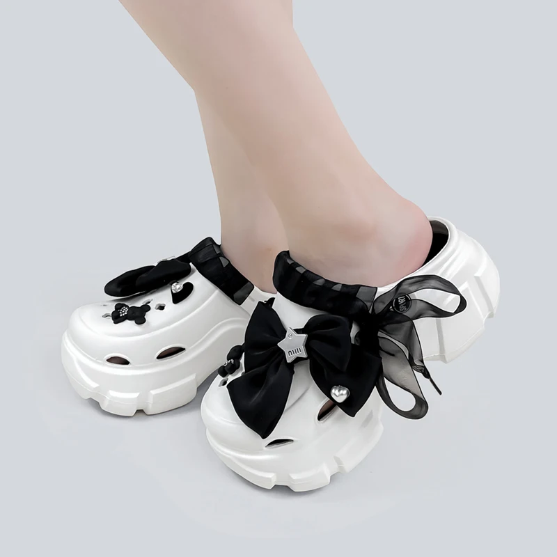 Amy and Michael Original Designers Shoes 2024 Summer New Fashion Women Chunky Sandals Female Non Slip Outdoor Slippers Clogs