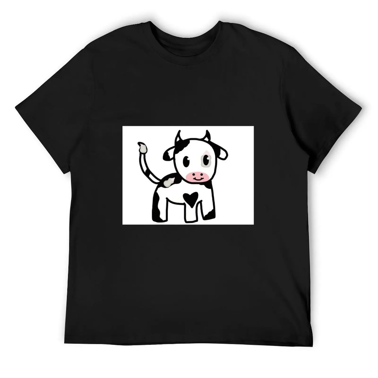 Baby bottle cow T-Shirt heavyweights rapper graphic tees anime oversized t shirt mens funny t shirts