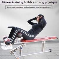 Adjustable abdominal muscle board dumbbell bench abdominal muscle training bench lower inclined supine board