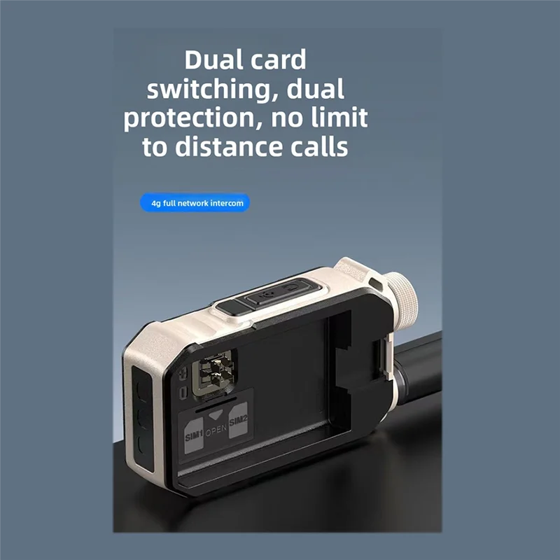 POCインターコム 4G対応 SIMカード使用可能 無制限距離通信 耐久性 5000km範囲 広範囲屋外使用可能