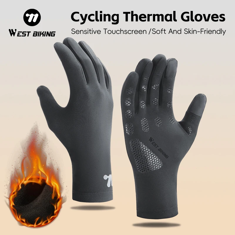 �y�Z�[�����zWEST BIKING �T�[�}���T�C�N�����O�O���[�u �H�~�g�������]�ԃO���[�u �^�b�`�X�N���[���Ή� �X�L�[ �n�C�L���O �N���C�~���O MTB ���[�h�o�C�N�O���[�u