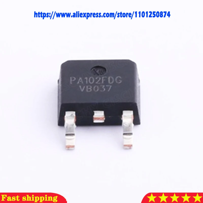 10pcs/lot  PA102FDG PA102F PA102FD PA102 TO-252 P- Logic Level Enhancement  In Stock