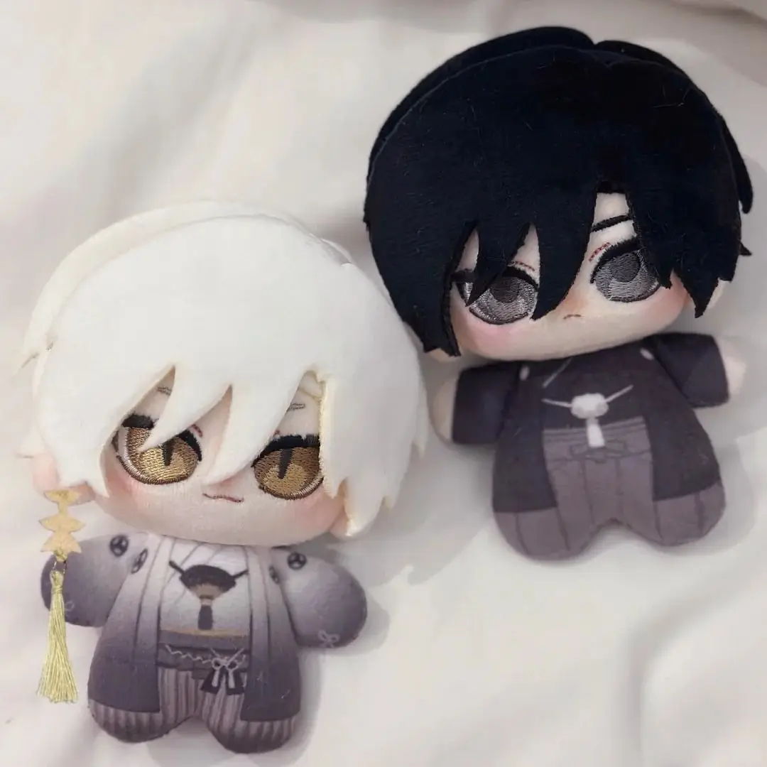 

Silent Fox Mask Tsuneki Kotoyuki Hinako Shimizu 10cm Plush Doll Horror Game Cosplay Props Pendant Fans Halloween Christmas Gifts