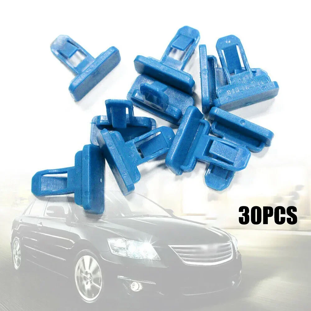 Carhome 30x  Bumper Moulding Clips Retainer Rivets Fastener For Toyota Land Cruiser 2008-2016 Push Type Retainer Clips NEW