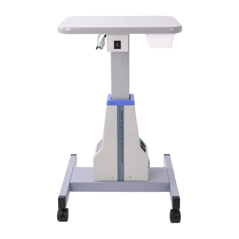 Electric Optometry Lifting Table Comprehensive Optic Unit Adjustable Ophthalmic Lift Stand for Optical Shop Hospital Eye-exam