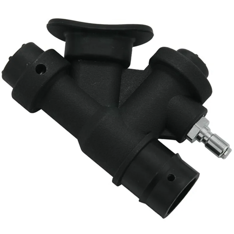 

Relief Valve Black Bcd With 45 Degree Angle Mouthpiece For Standard 1 Hose K-Type Safety Valve
