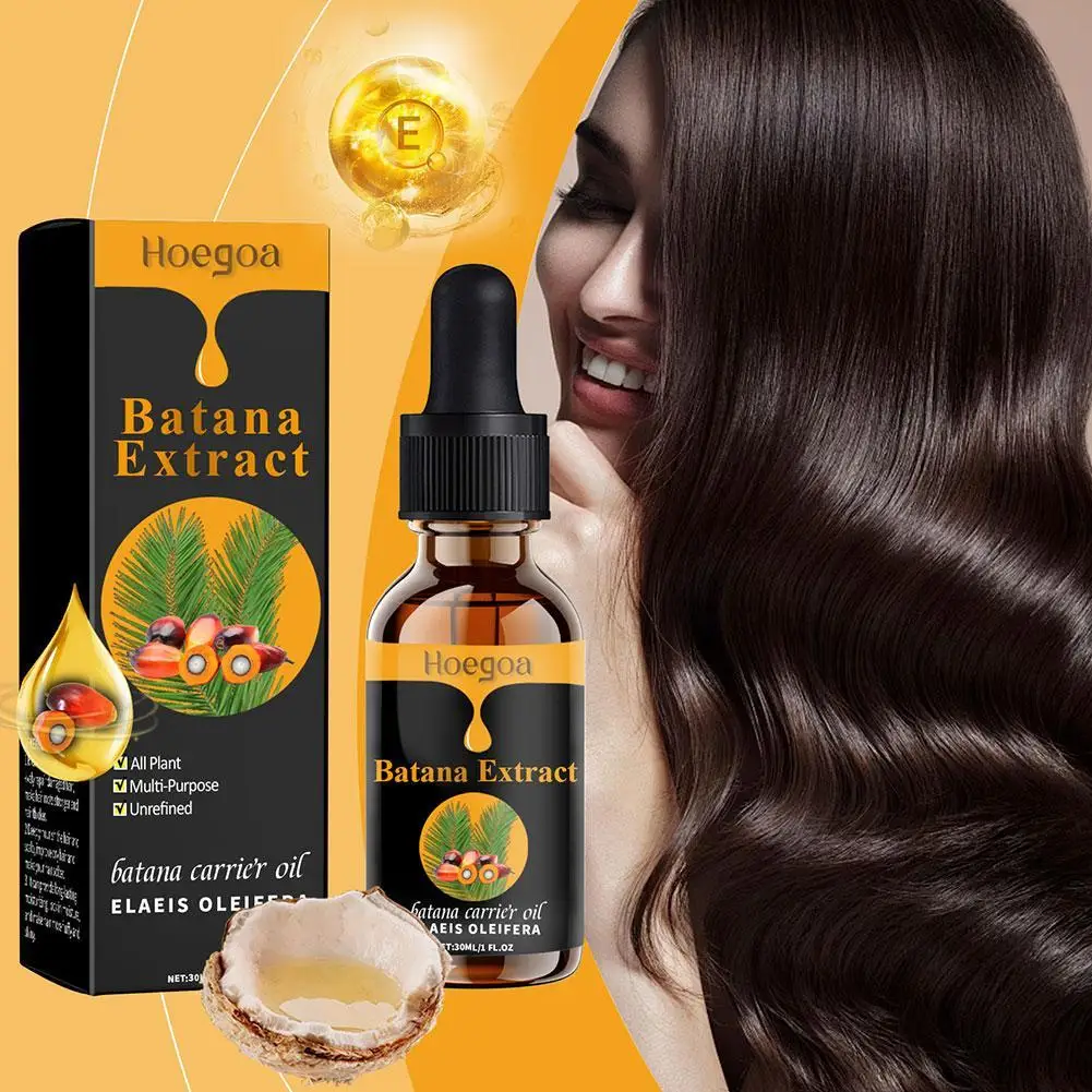 1pc Batana Öl Serum dicke Haarpflege Essenz 30ml starkes Haar Anti-Alopezie Serum