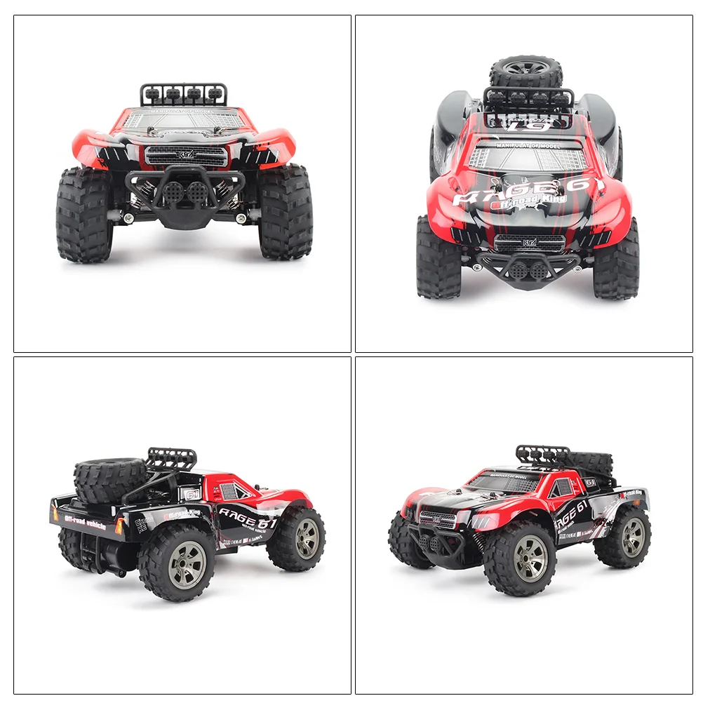 

RC Car 24Ghz High Racing Car 1:18 Scale Eletric Radio Control Truck Off-Road Vehicle Electronic Toy (Red)