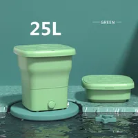 Lavadora portátil gigante de 25L plegable