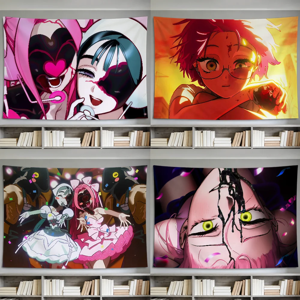 Anime Cool Tv Z-Zombie A-ALIEN Stage Flag For Room Dorm Party Hogar Bedside Living Room Wall Hanging Garden Decor Banner Gift