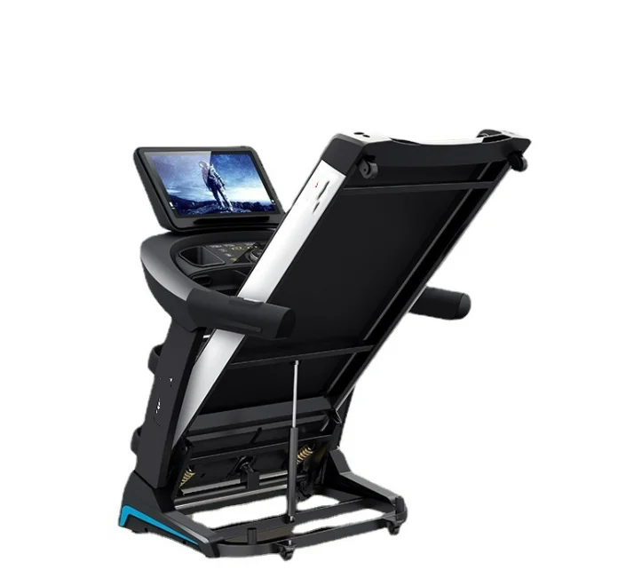 Cinta de correr eléctrica profesional para deportes de interior, equipo de Fitness plegable grande para el hogar, para correr, uso doméstico, 2025