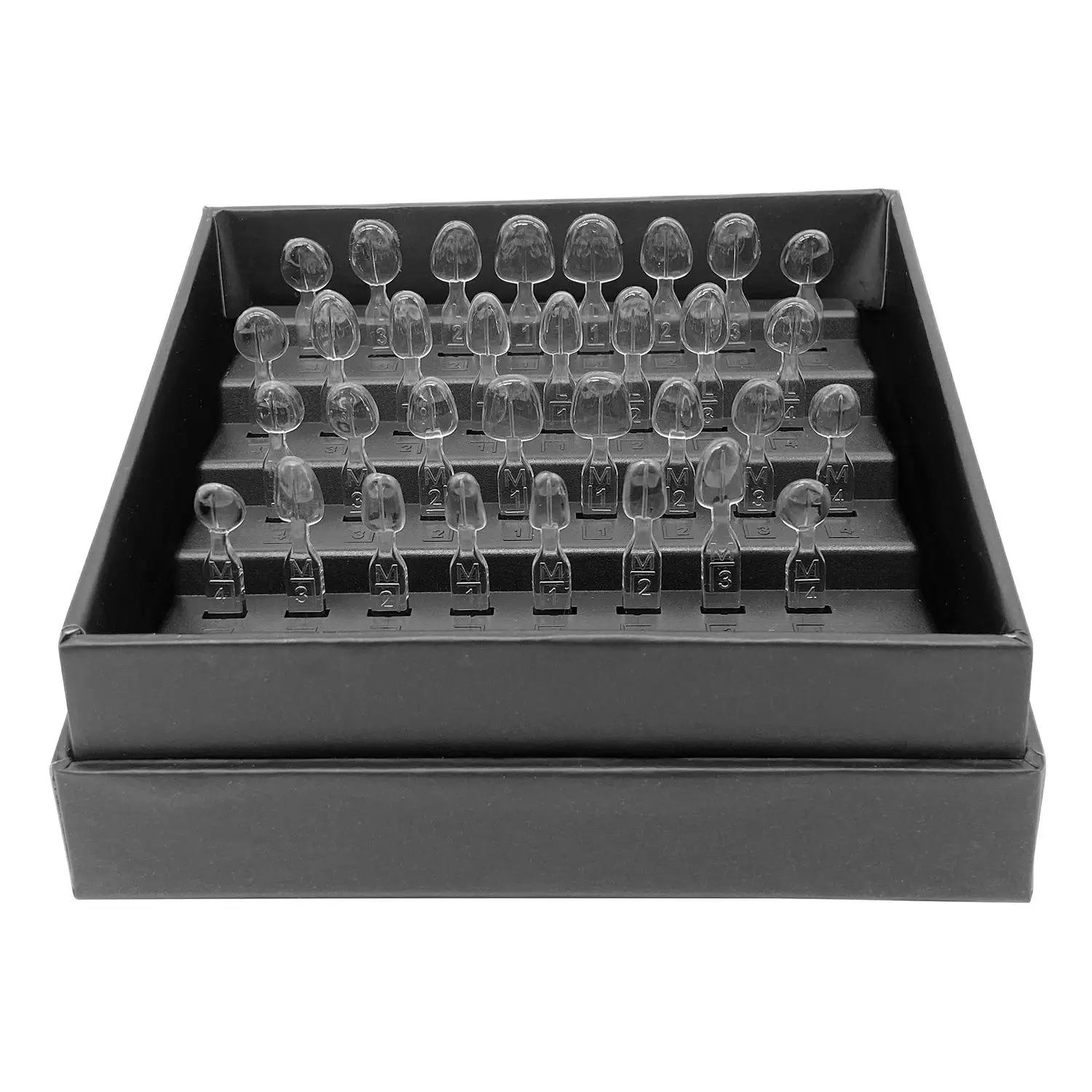 32pcs/Set Dental Veneer Mould Kit Composite Resin Mold Light Cure Autoclave Anterior Front Teeth Mould Teeth Whitening Tools