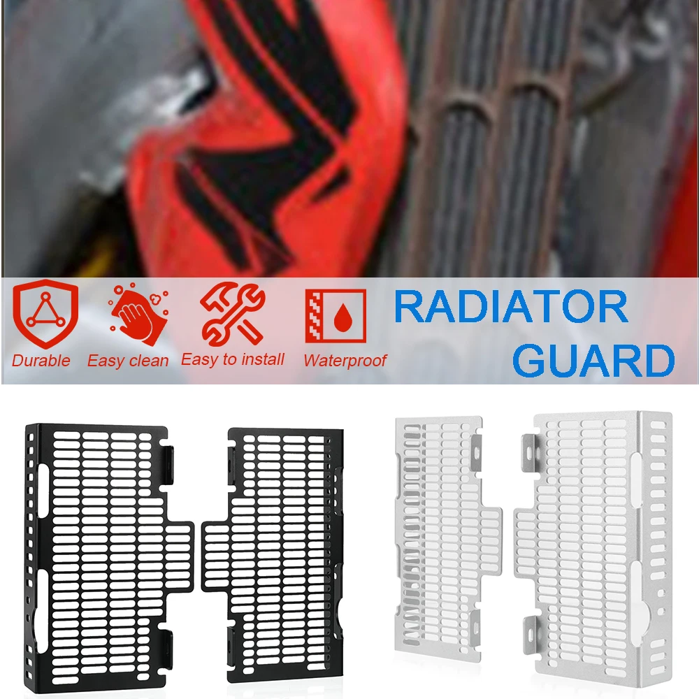 

Motorcycle FOR Honda CR 250R 150R CR250R CR125R CR 125 R CR 250 R 2002 2003 2004 Radiator Grille Guard Protector Cover