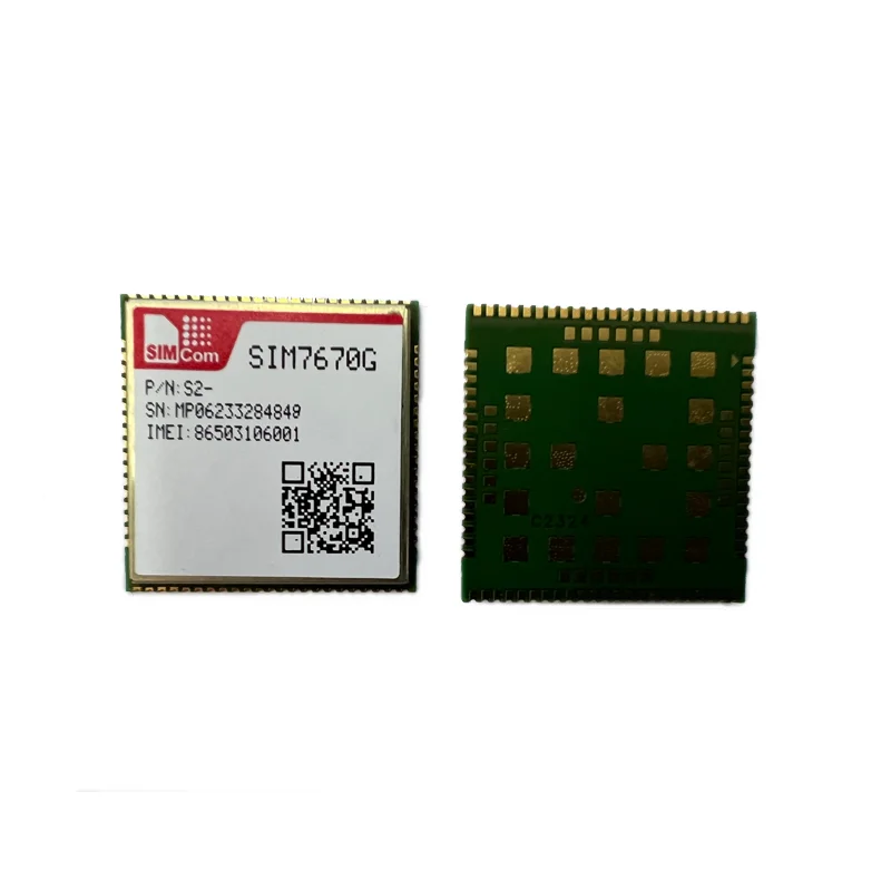 

SIMcom SIM7670G Optional GPS LTE Cat1 B1/B2/B3/B4/B5/B7/B8/B12/B13/B18 /B19/B20/B25/B26/B28/B66/B34/B38/B39/B40/B41