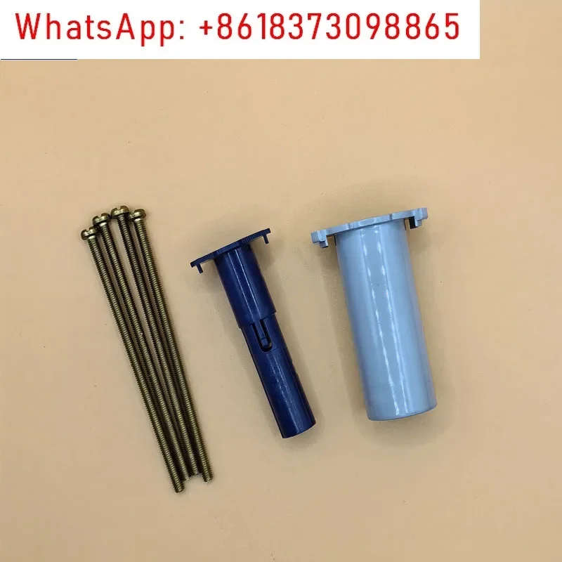 ฝักบัวอาบน้ําแบบซ่อนแผงฝักบัวอาบน้ําส่วนขยายปุ่มอุปกรณ์เสริมก้านสีดําขนาดเล็ก 29118