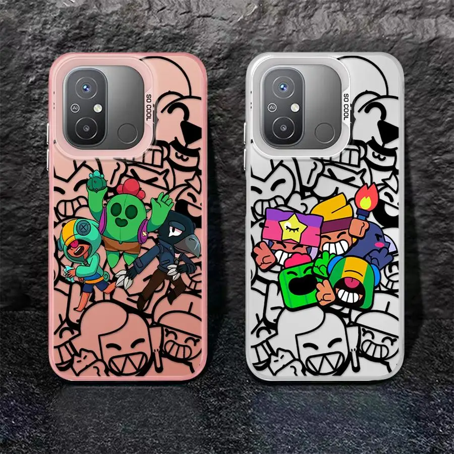 حافظة لهاتف Xiaomi Redmi 13C 13 12 A4 12C 14C A1 A3 A2 Plus A3x Games Stars Leons Cool #1