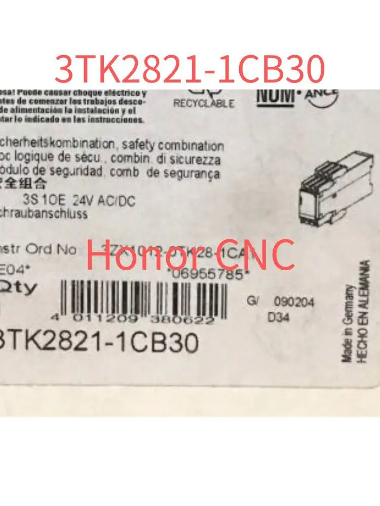 

3TK2821-1CB30 Brand New SIRIUS safety relay with, relay enabling circuits (EC) 24 V AC/DC