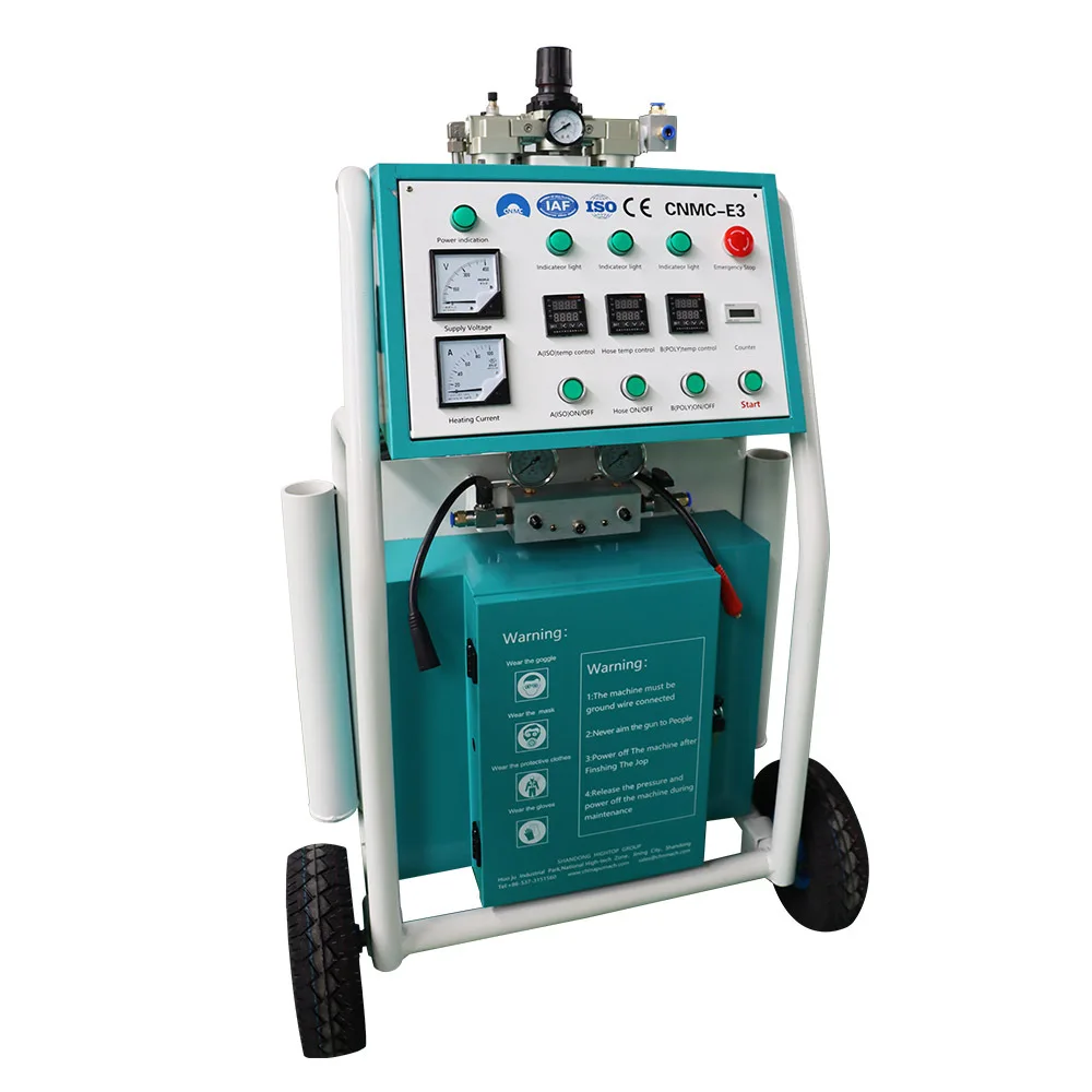 High Pressure Air Operated Polyurethane Foam Spray Machine 2 Component Equipment for Container and House Insulation