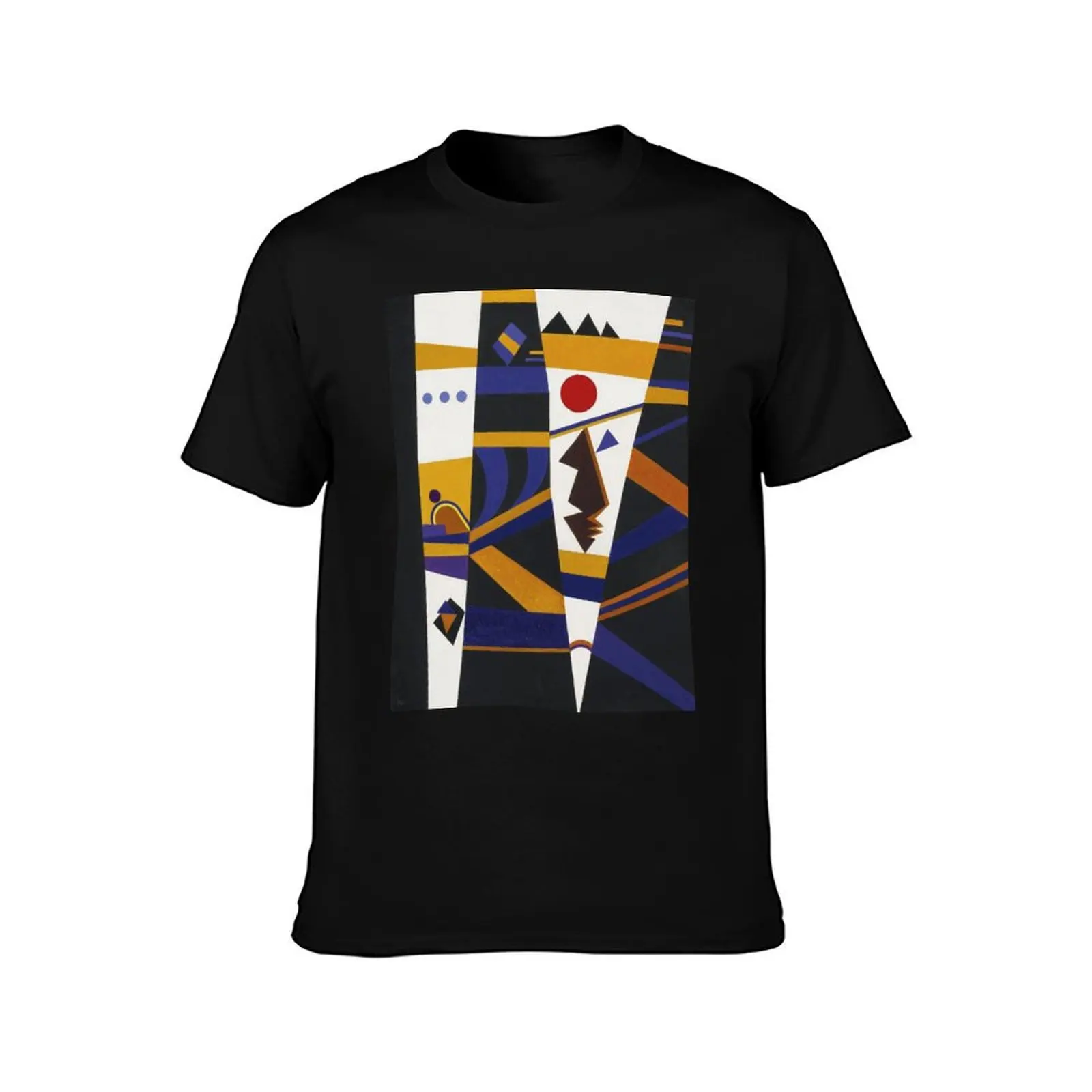 KANDINSKY HD - Binding 1932 T-Shirt Plus Size Workout Short Sleeve Top T-Shirt