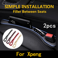 2Pcs For Xpeng P7 G9 G6 P5 X9 G7 N5 E29 G3 P7+ MONA M03 Car Seat Gap Filler Between Seat Crevice Interior Decoration Accessories