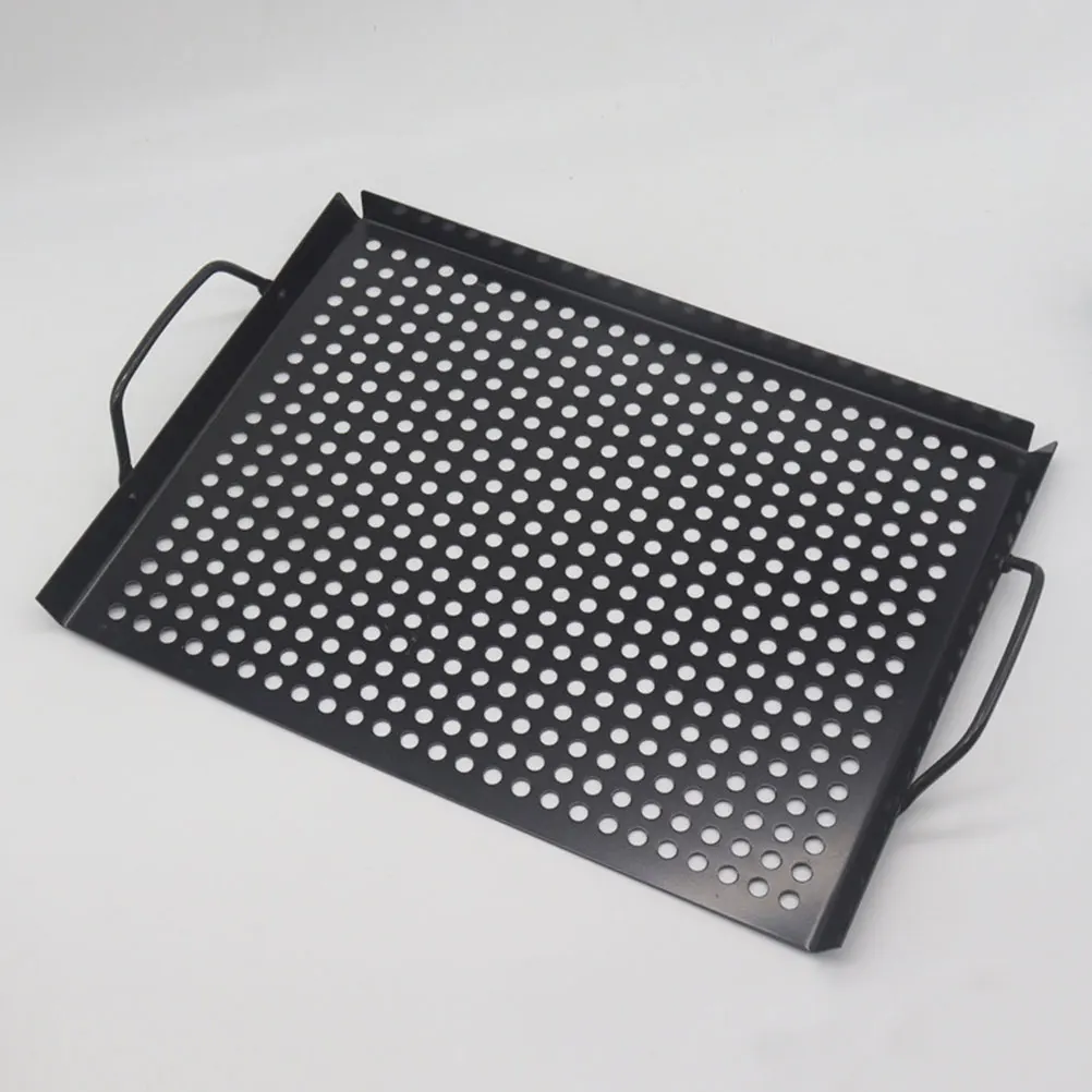 

Прямоугольный сливной противень для выпечки, сковорода для гриля, уличная тарелка для барбекю с антипригарным покрытием, легкий портативный кемпинг, барбекю, гриль, стейк