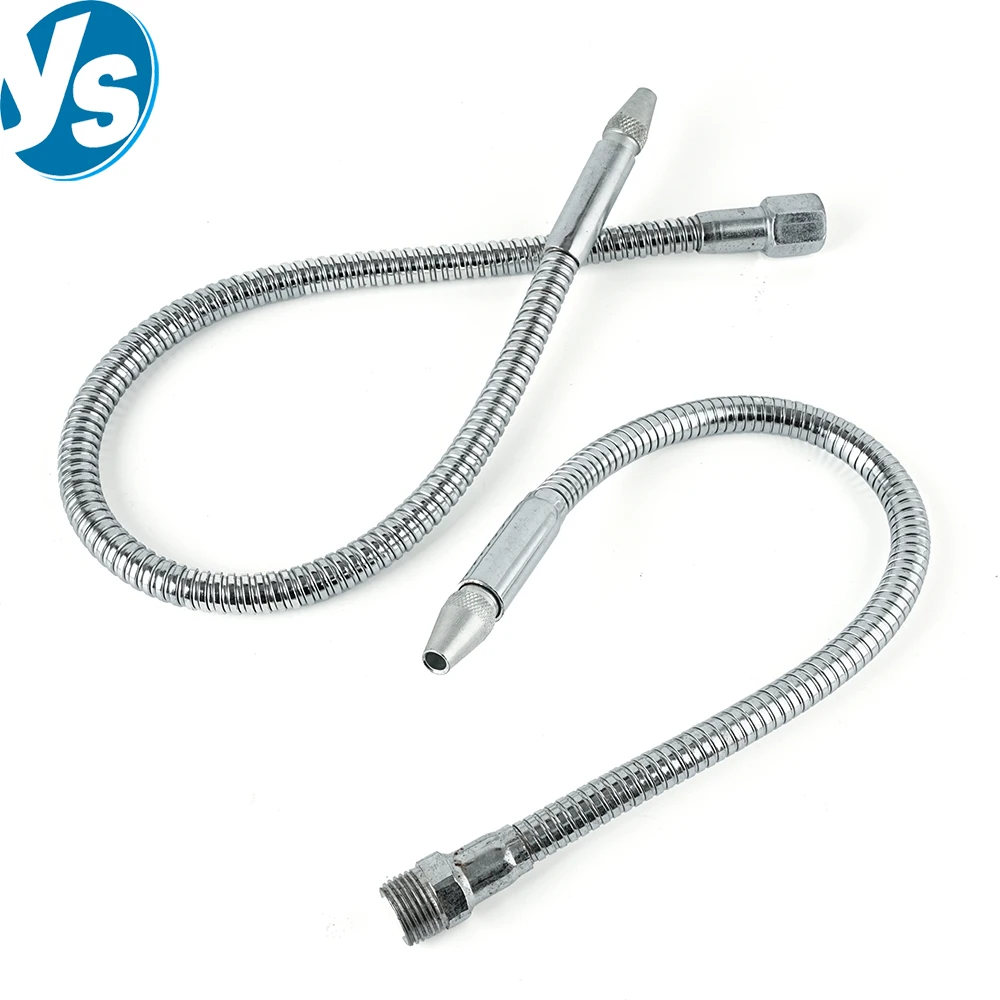 1/2 1/4 3/8 Inch  400 - 700 mm Metal Flexible Round Nozzle Water Oil Cooling Tube for CNC Machine / Milling  Coolant Hose Pipe