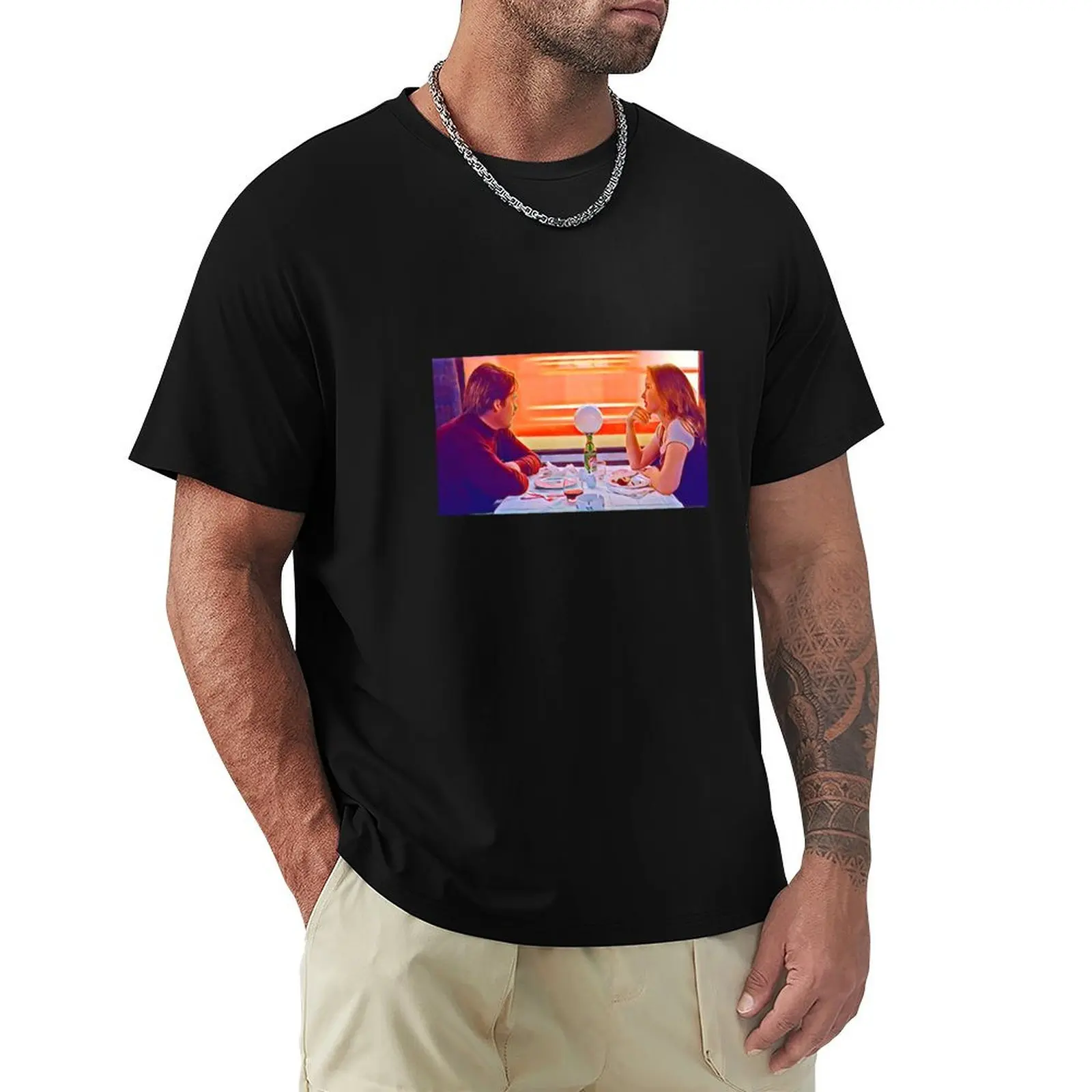 BEFORE SUNRISE T-Shirt Stylish Print Short Sleeve Tee
