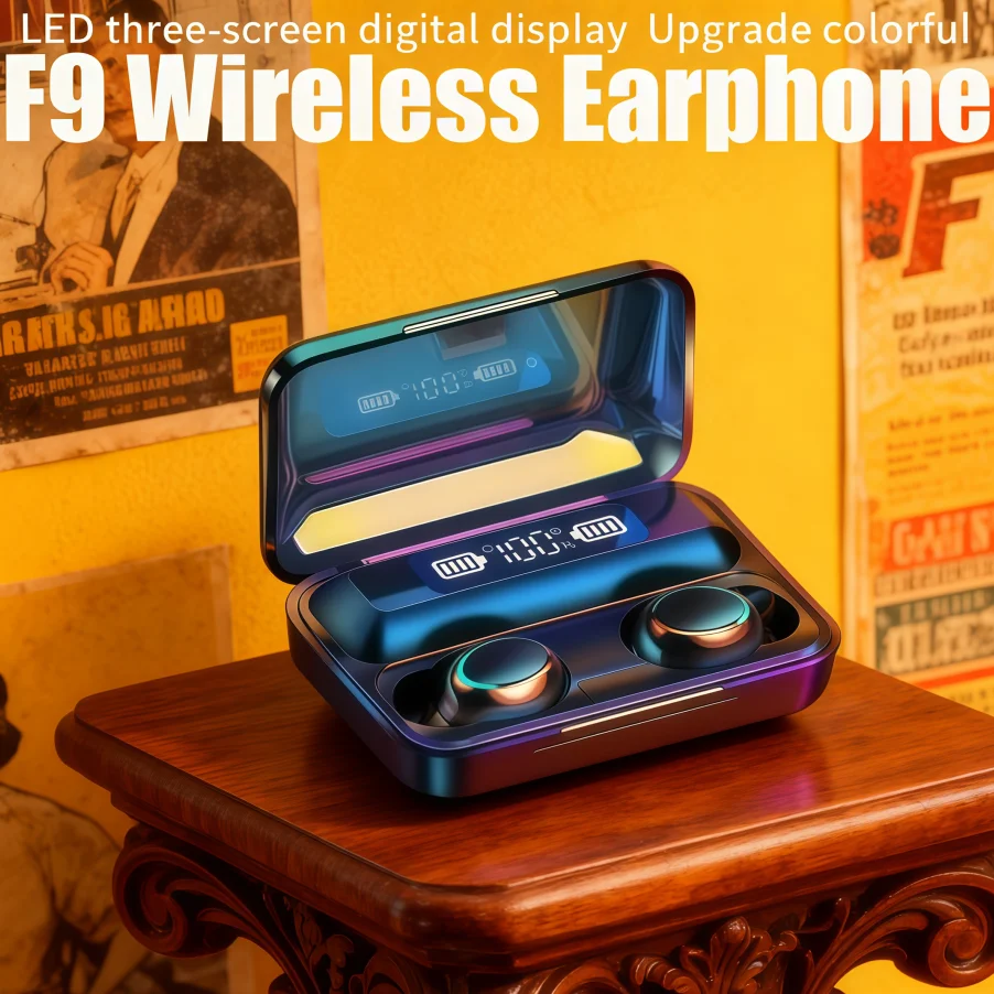New F9 Bluetooth He… - image