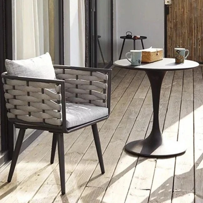 

Удобные скандинавские садовые наборы для гостиной, водонепроницаемый современный материал, патио, открытый альфреско, качественная садовая мебель Meble Ogrodowe